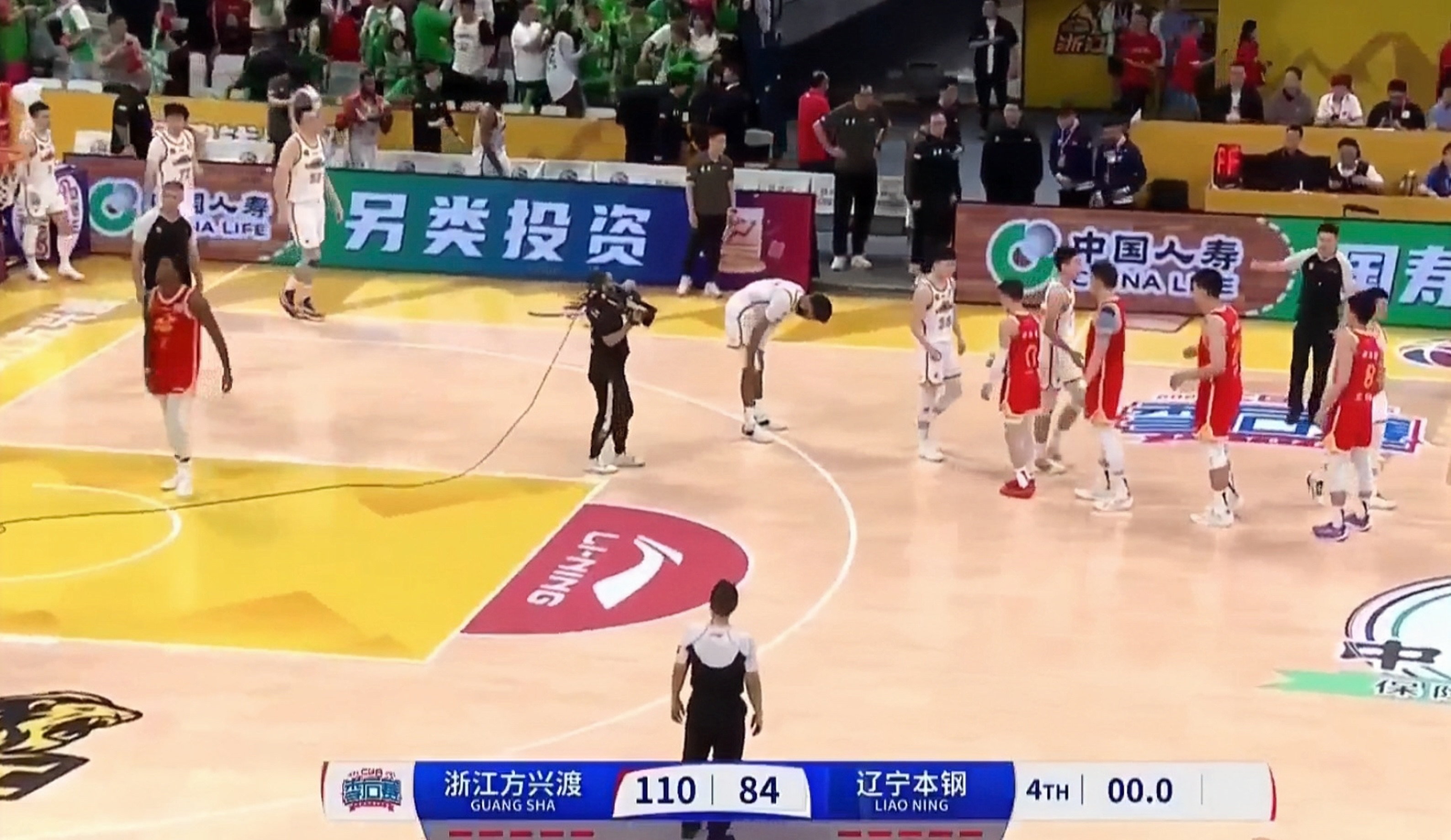 关于广厦遭遇五连败，辽宁客场逆转取胜的信息