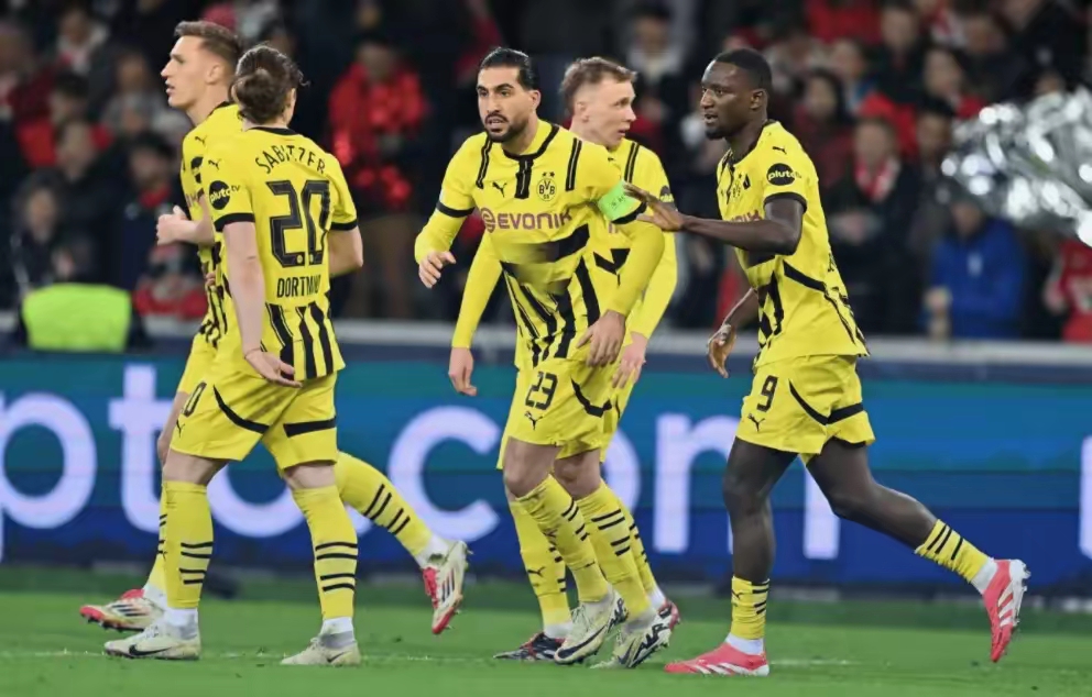 多特蒙德耀眼：德甲联赛积分榜反超拜仁